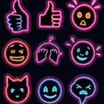 Reaction Icons - Sticker Sheet v7